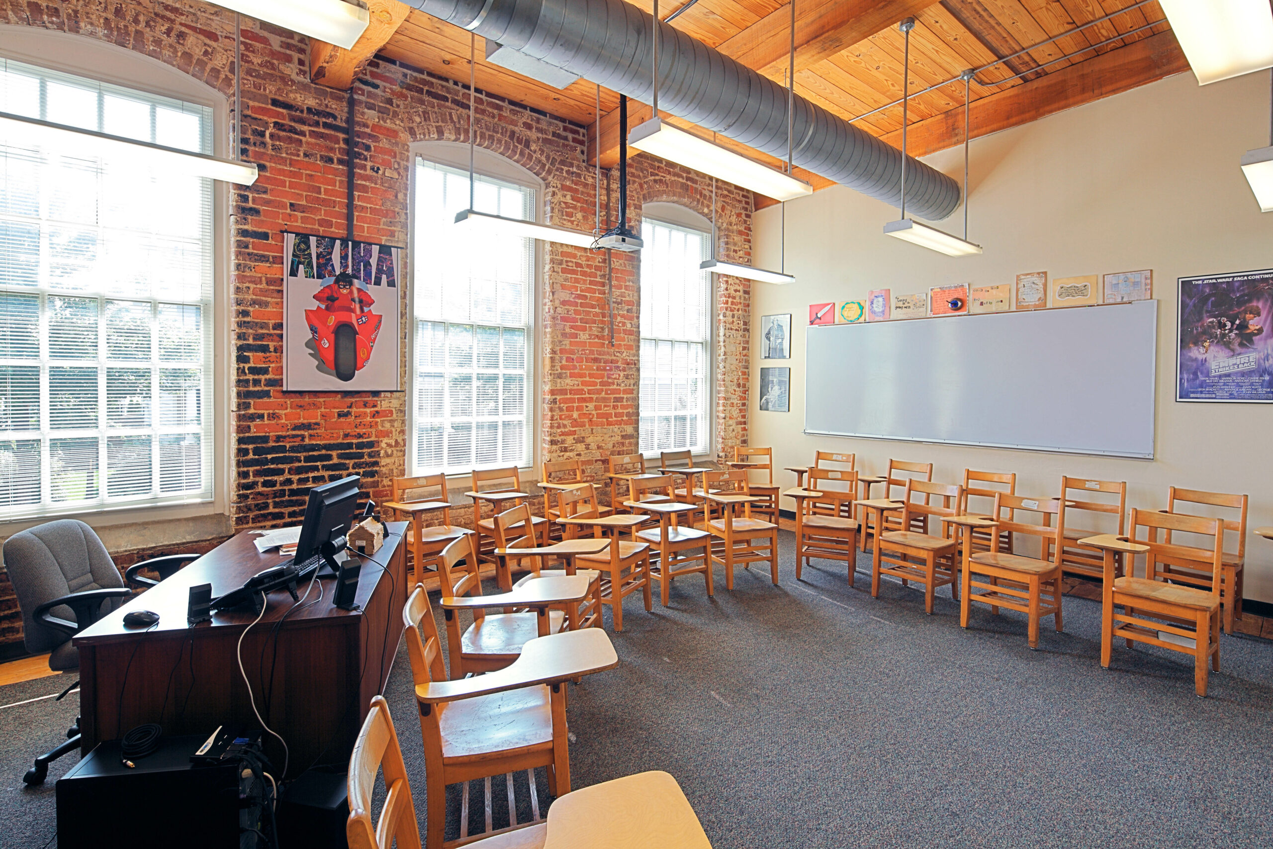 Historic preservation and Adaptive reuse: Pilot Mill - Raleigh Charter