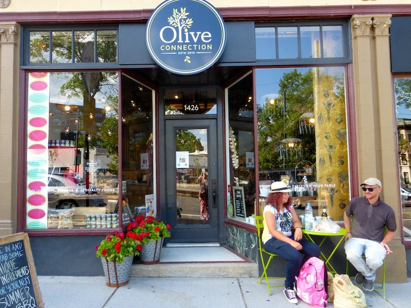 Our Brookline artisan food store Olive Connection