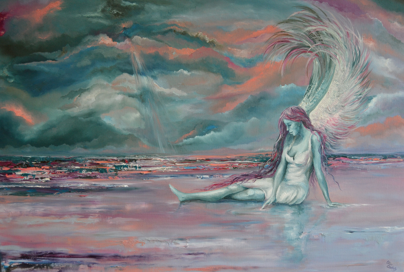 spiritual series Olive Cuskelly Art