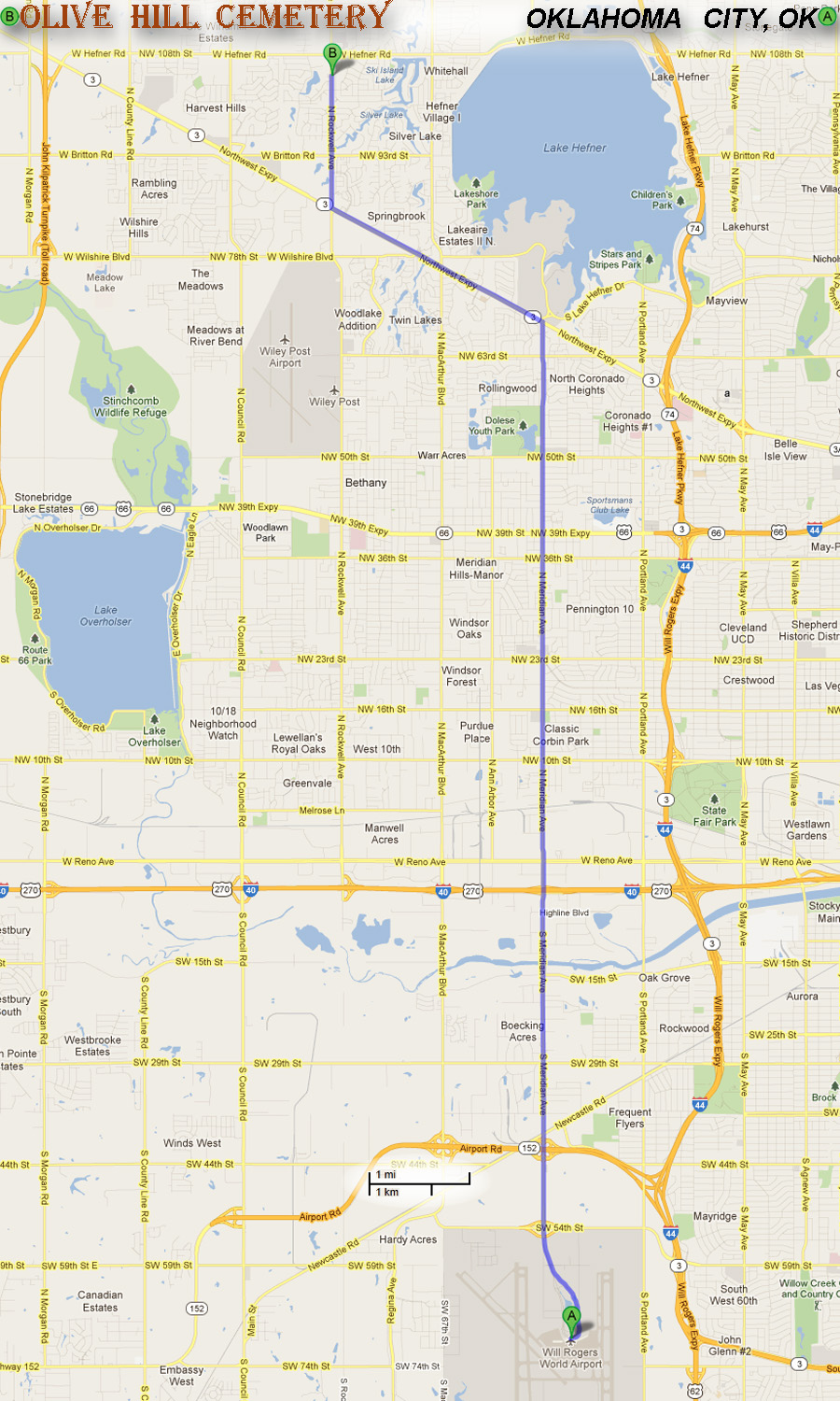 Olive Hill Cemetery Directions