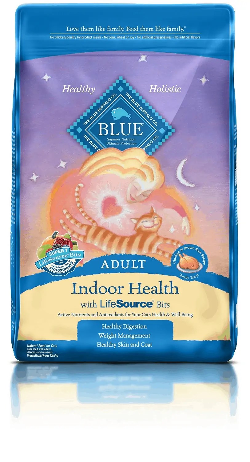 Blue Buffalo Indoor Health Cat Food Review OliveKnows