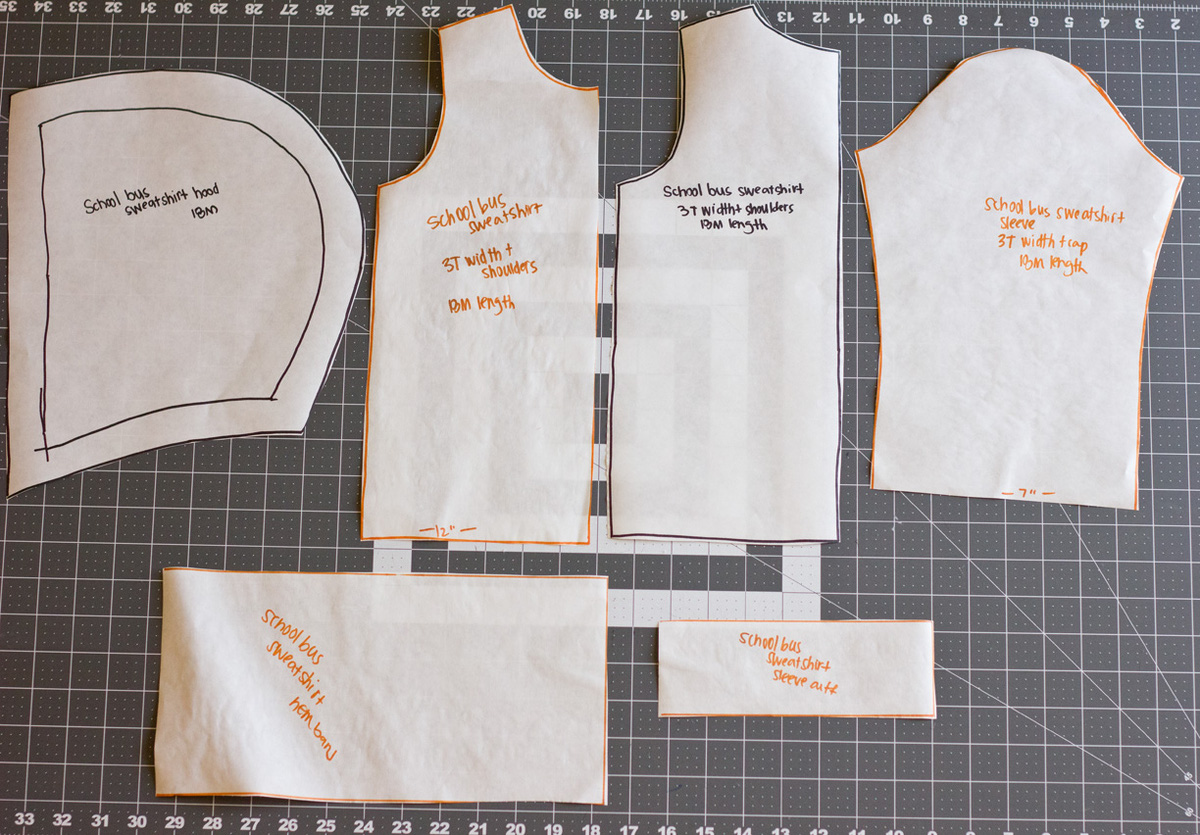 Hooded TShirt Tutorial Blog Oliver + S