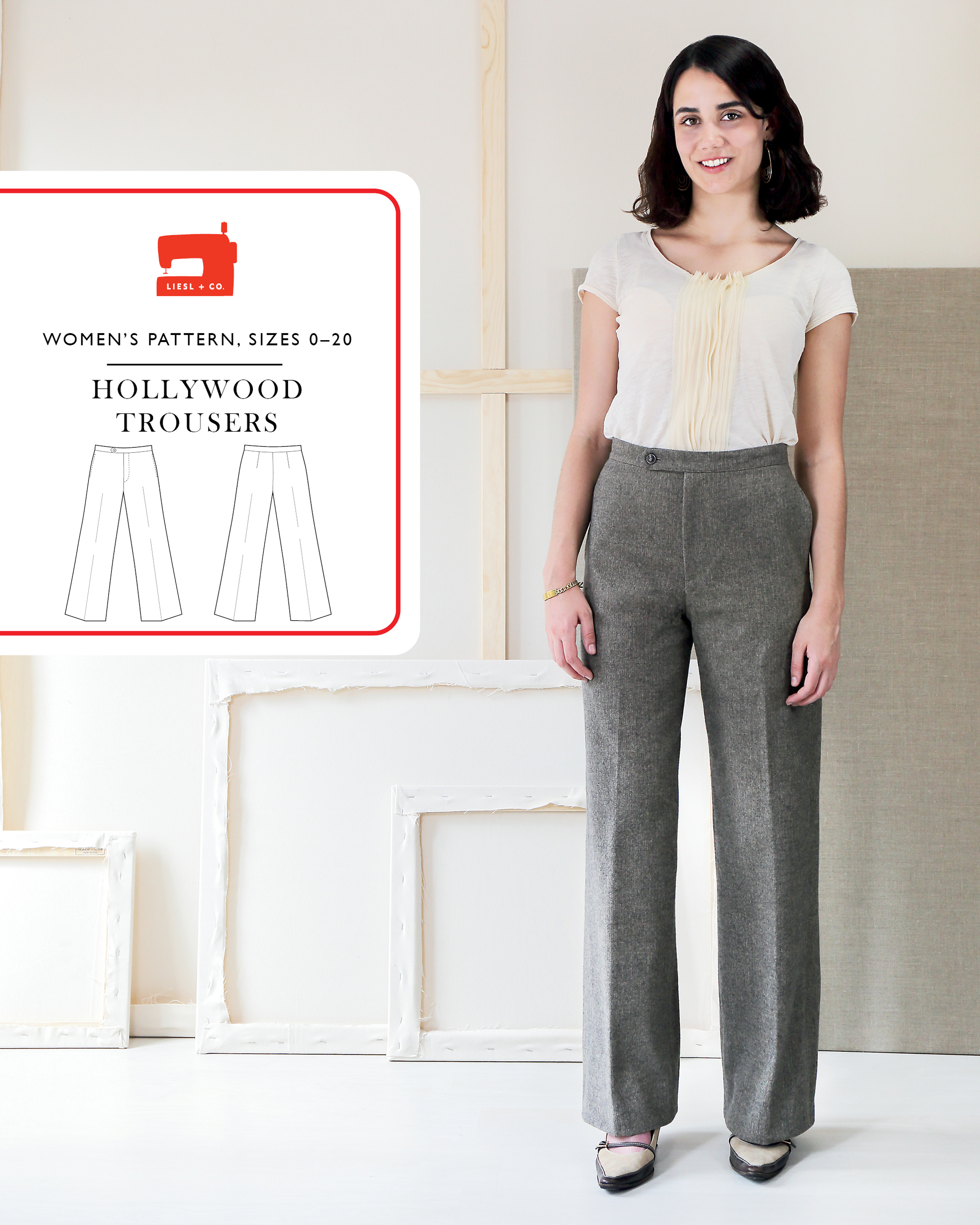 Introducing the Liesl + Co. Hollywood Trousers Pattern Blog Oliver + S