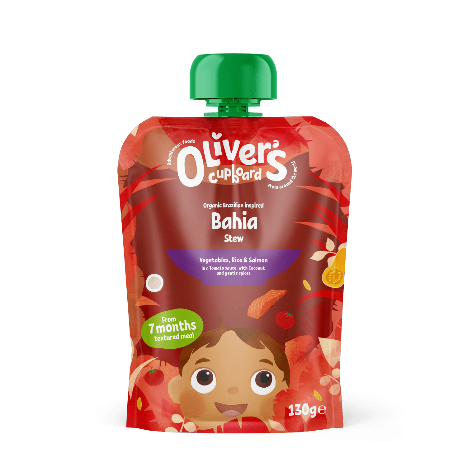 Salmon Bahia Stew Organic Baby Weaning Food Oliver's Cupboard