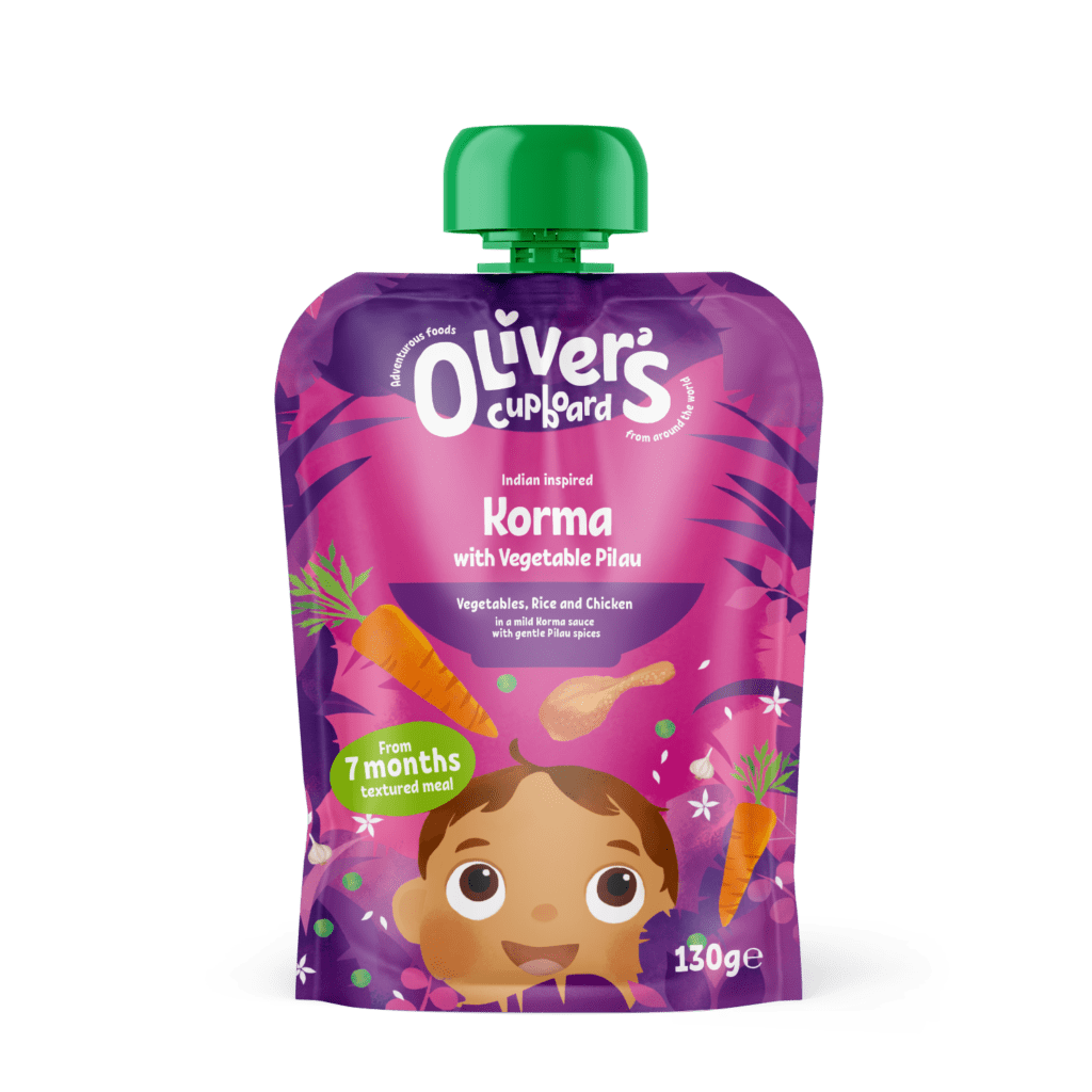 Korma Organic Baby Weaning Food Oliver's Cupboard