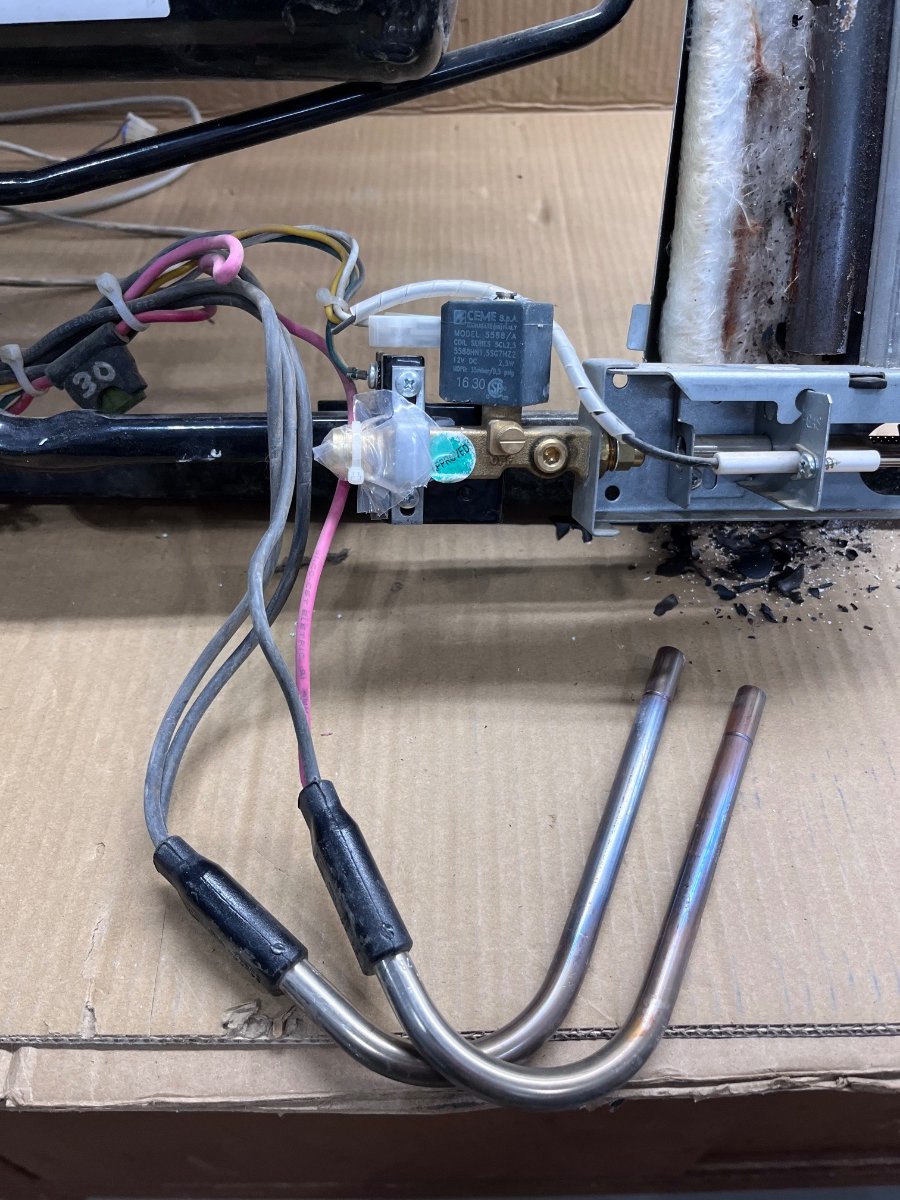 Fridge fires, if you have an older hull you really need to pull out