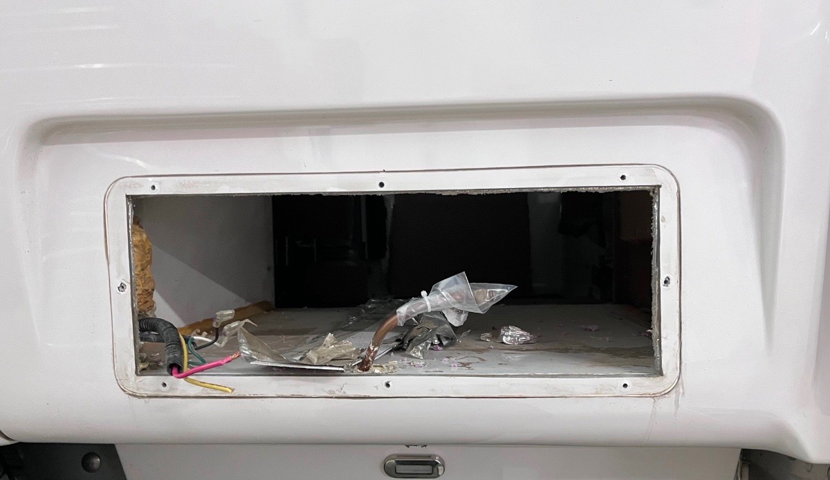 Fridge fires, if you have an older hull you really need to pull out