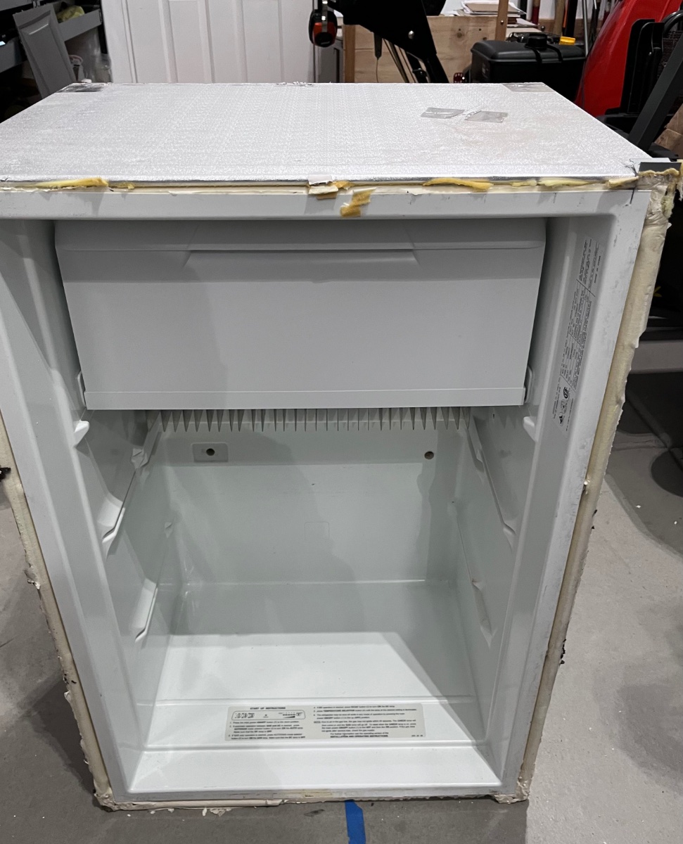 HOW TO Dometic 3 Way Fridge removal and demolition Ollie