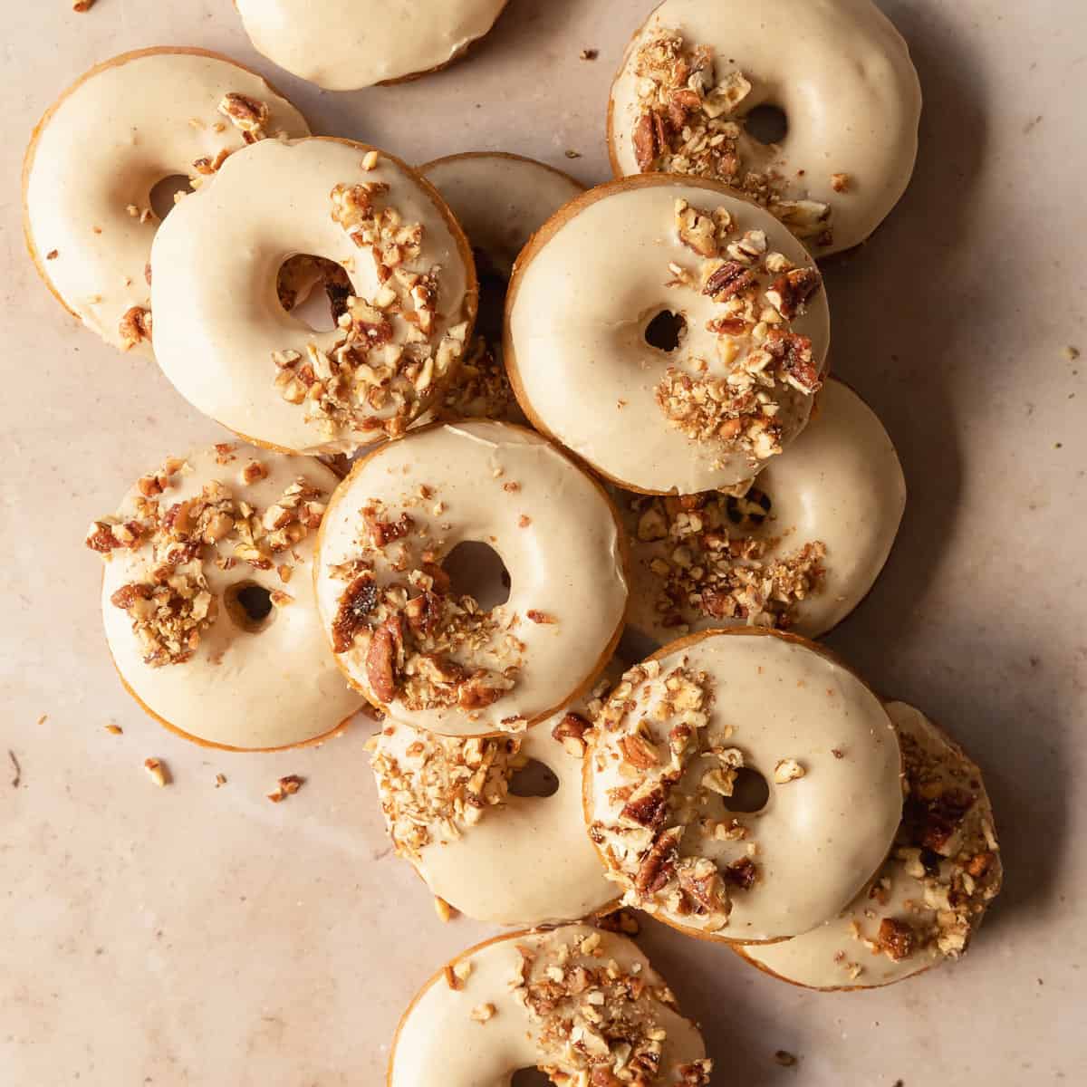 Maple Donuts with Maple Glaze Olives + Thyme