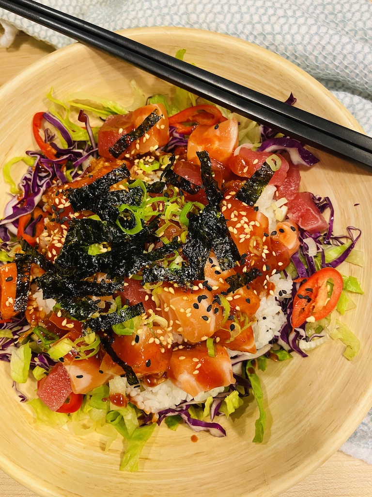 Sashimi Rice Bowl (Hwe Dup Bap) Olivia Yi