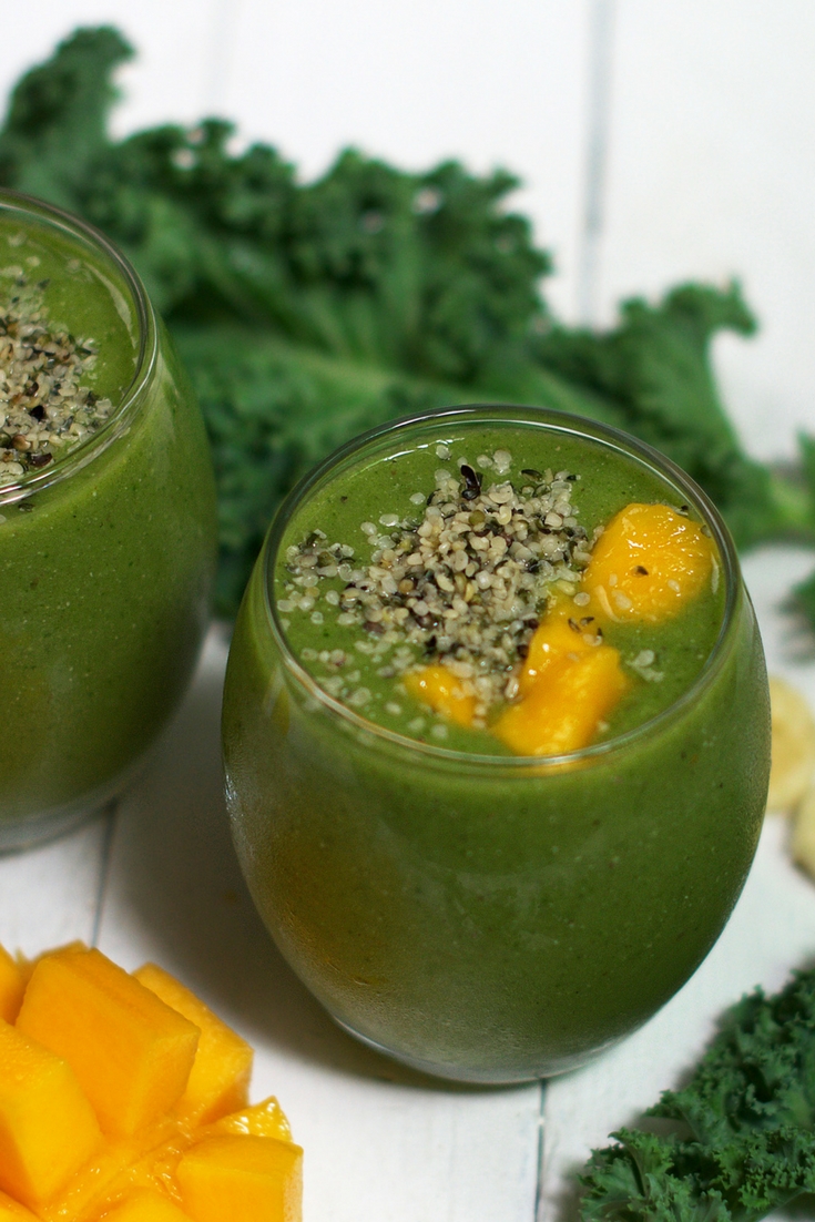 Protein Rich Green Smoothie Olivia Budgen