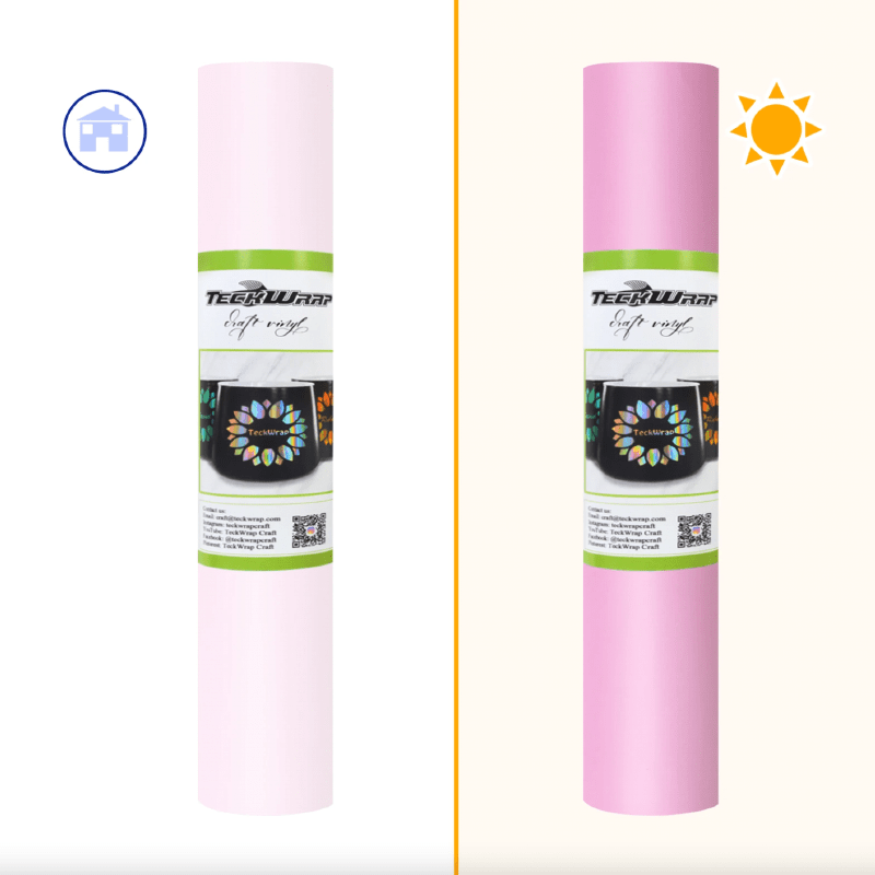 NEW UV Color Changing Vinyl Adhesive Olivia Nyx