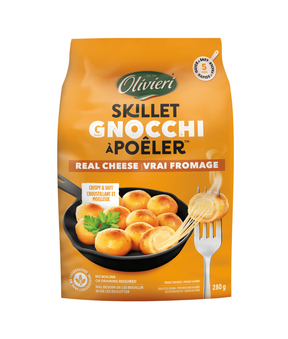 Bacon and Brussels Sprouts Cheese Gnocchi Olivieri®