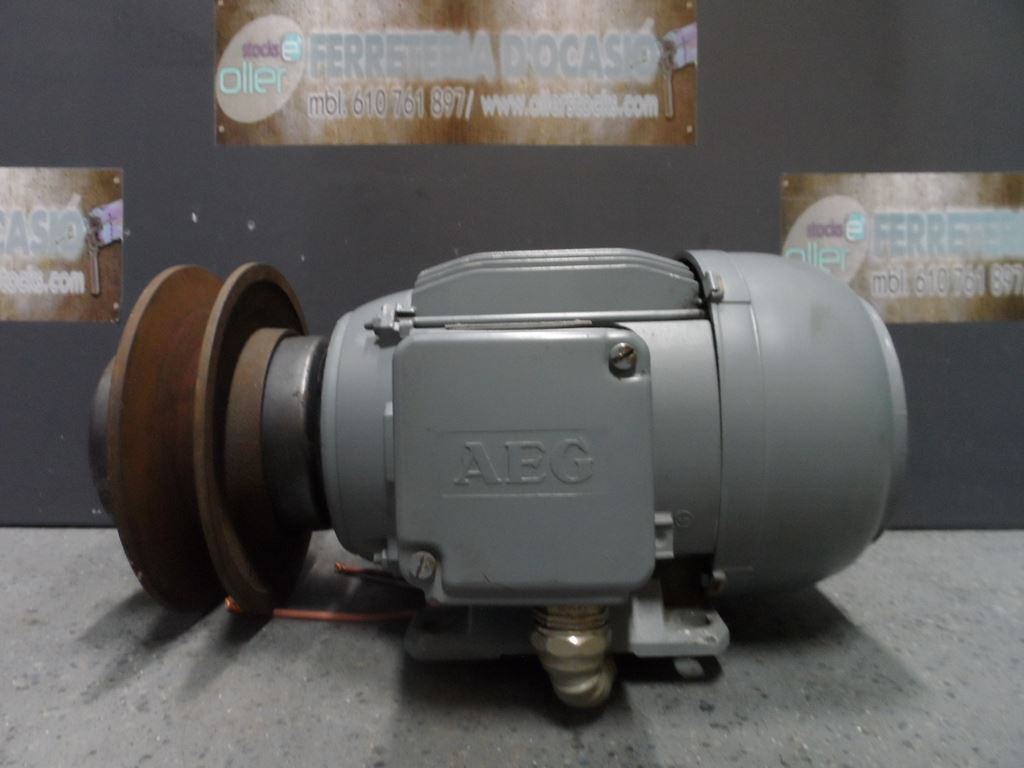 MOTOR ELECTRICO AEG AM 80 NY4 0.75KW Oller Stocks