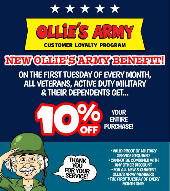 Military Appreciation Day! Customer Home Page