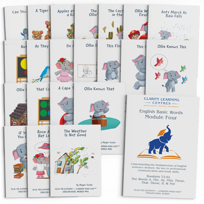 English Basic Words Module 4 Ollie the Elephant