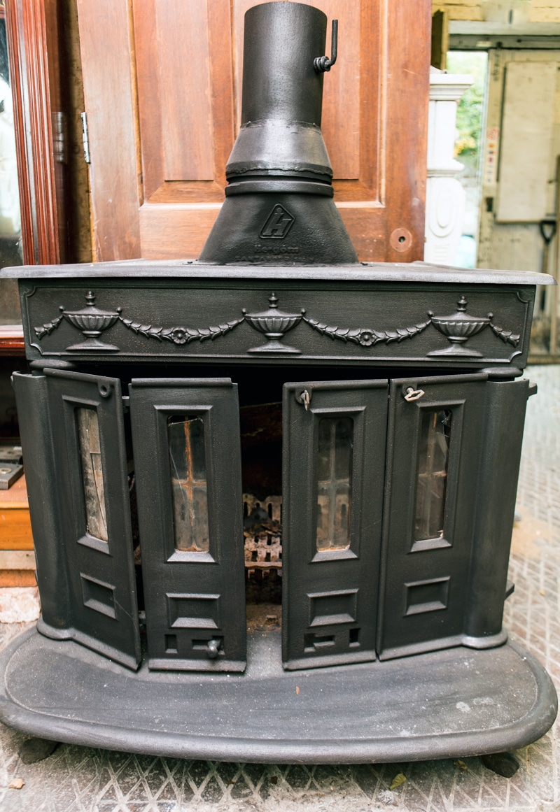 Free standing stove Olliff's Architectural Antiques
