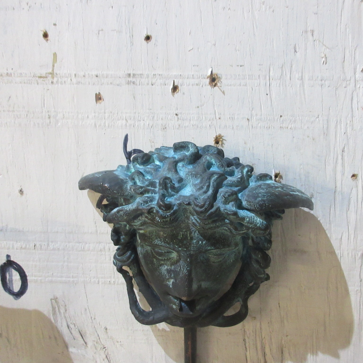 Bronze wall fountain head Olliff's Architectural Antiques