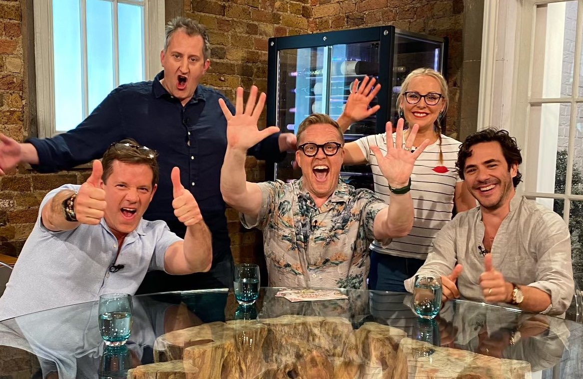 Saturday Kitchen & Chardonnay! Olly Smith