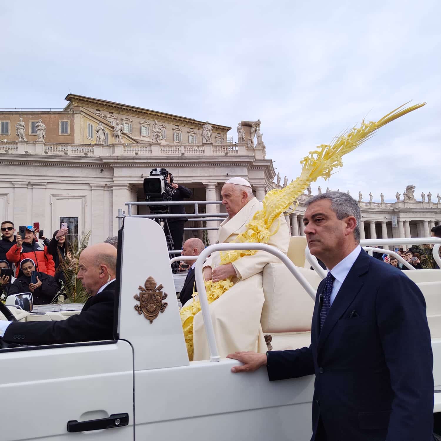 Palm Sunday Mass in St. Peter’s Square Vatican 2023 Daughters of Our