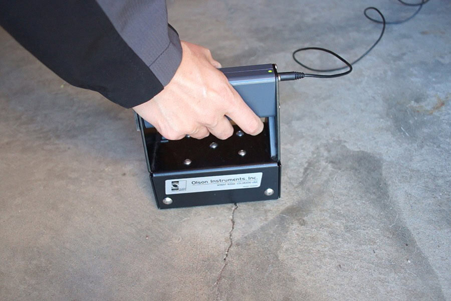 Concrete Thickness Gauge CTG2 Concrete Testing Olson Instruments