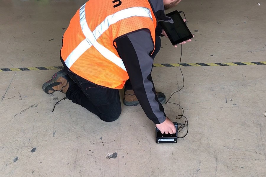 Concrete Thickness Gauge CTG2 Concrete Testing Olson Instruments