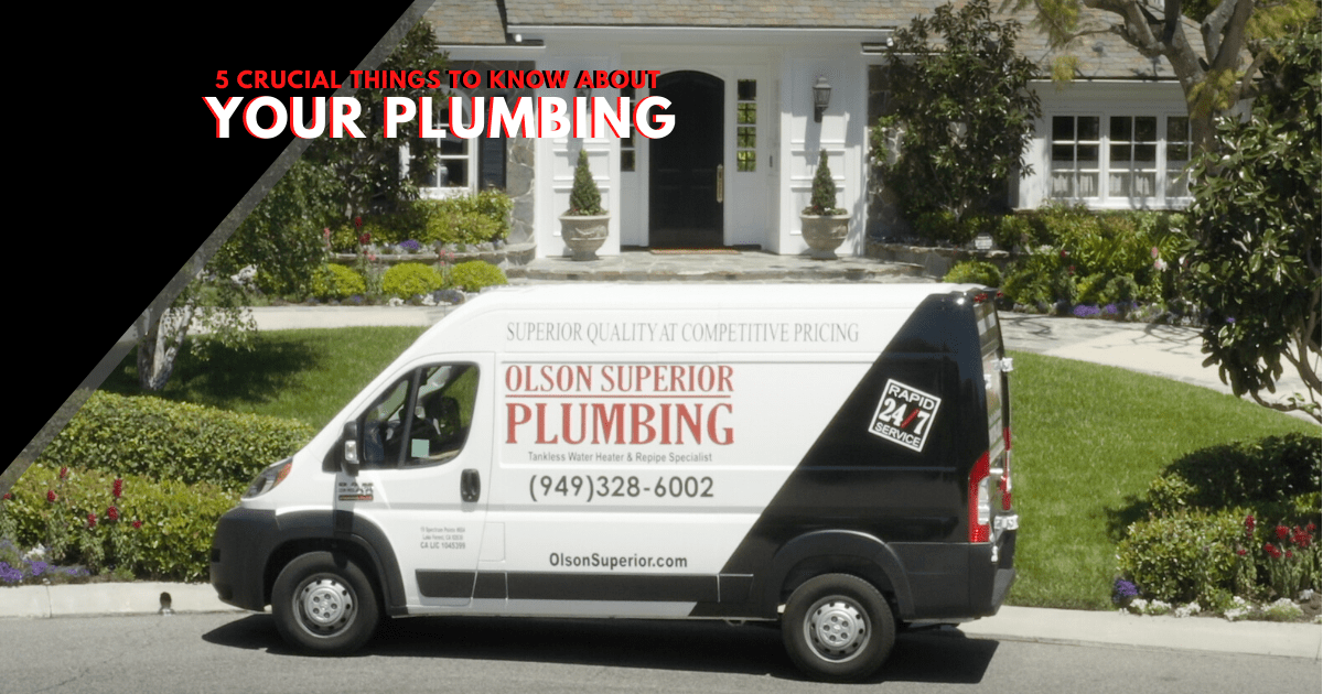 5 Crucial Things To Know About Your Home Plumbing Plumber Near Me Plumber in Lake Forest