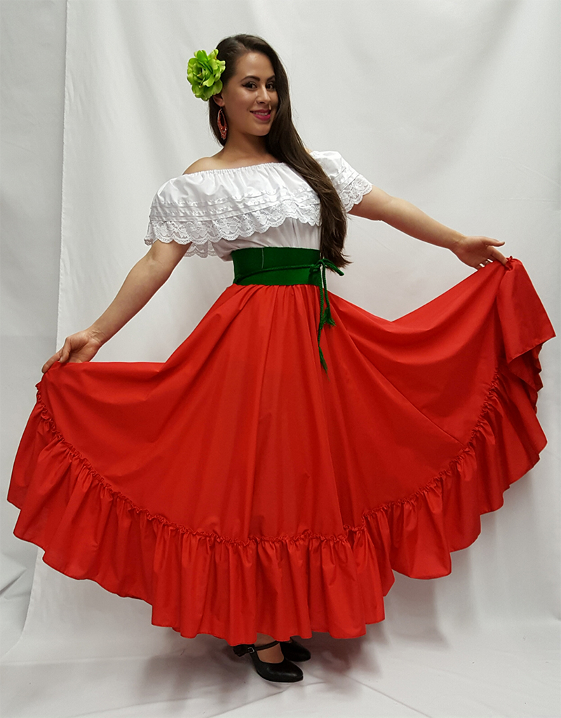 Folklorico Practice Skirt Olverita's Village