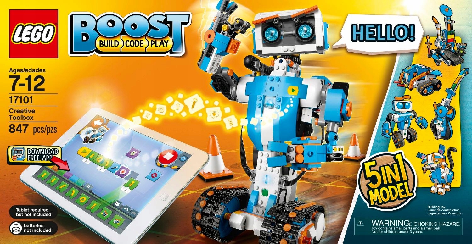 LEGOBOOST17101ROBOTZDALNIESTEROWANYZTABLETA Блог