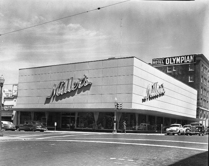 Miller’s Department Store 7/26/15 Olympia Historical Society and