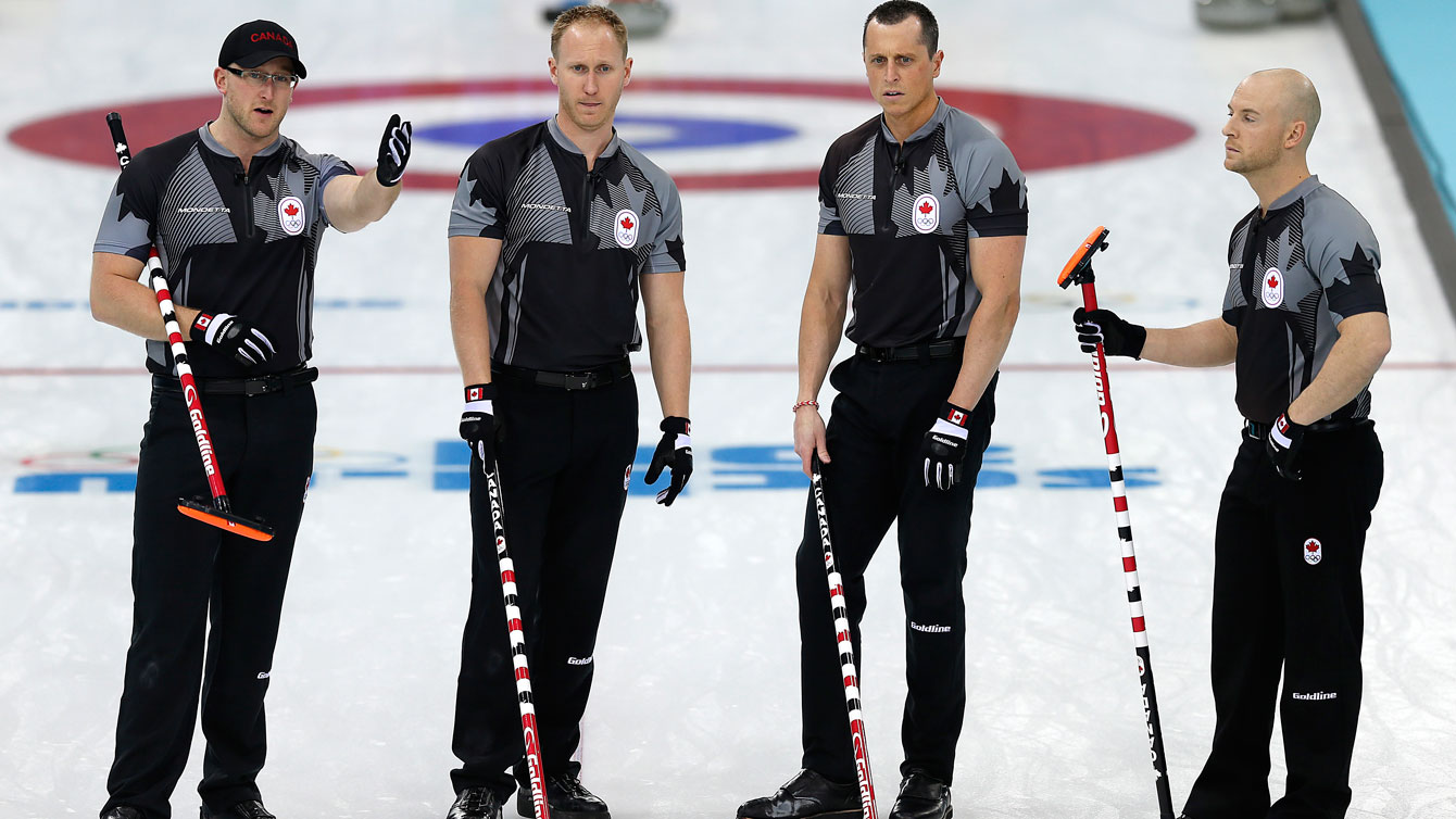 Curling Team Jones perfect in Sochi, Team Jacobs wins two straight Team Canada Official
