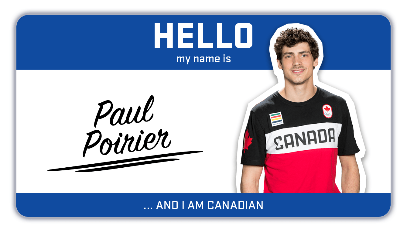 Hi, my name is Paul Poirier and I skate Team Canada Official