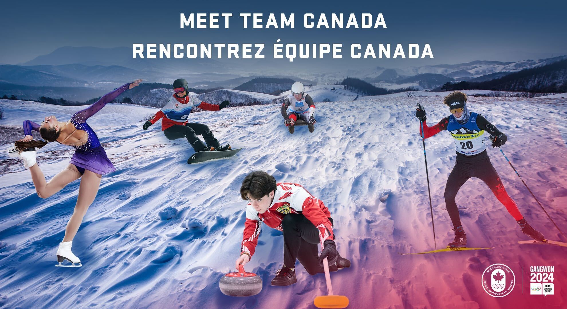 79 Team Canada athletes to compete at the Gangwon 2024 Winter Youth