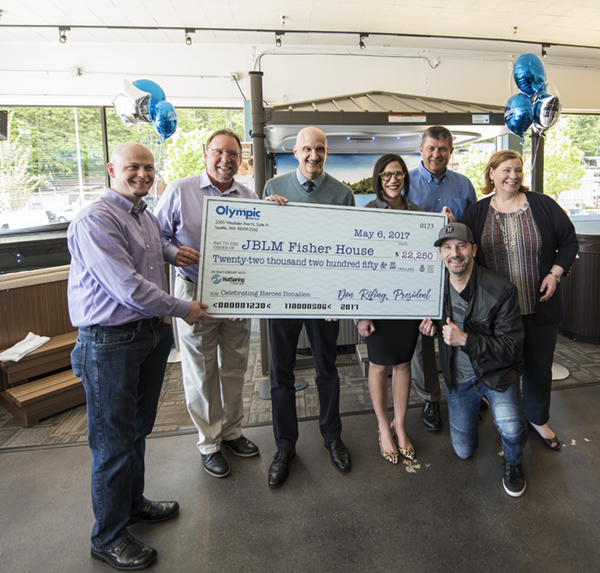 Gift of cash, not a tub, to JBLM residence Olympic Hot Tub