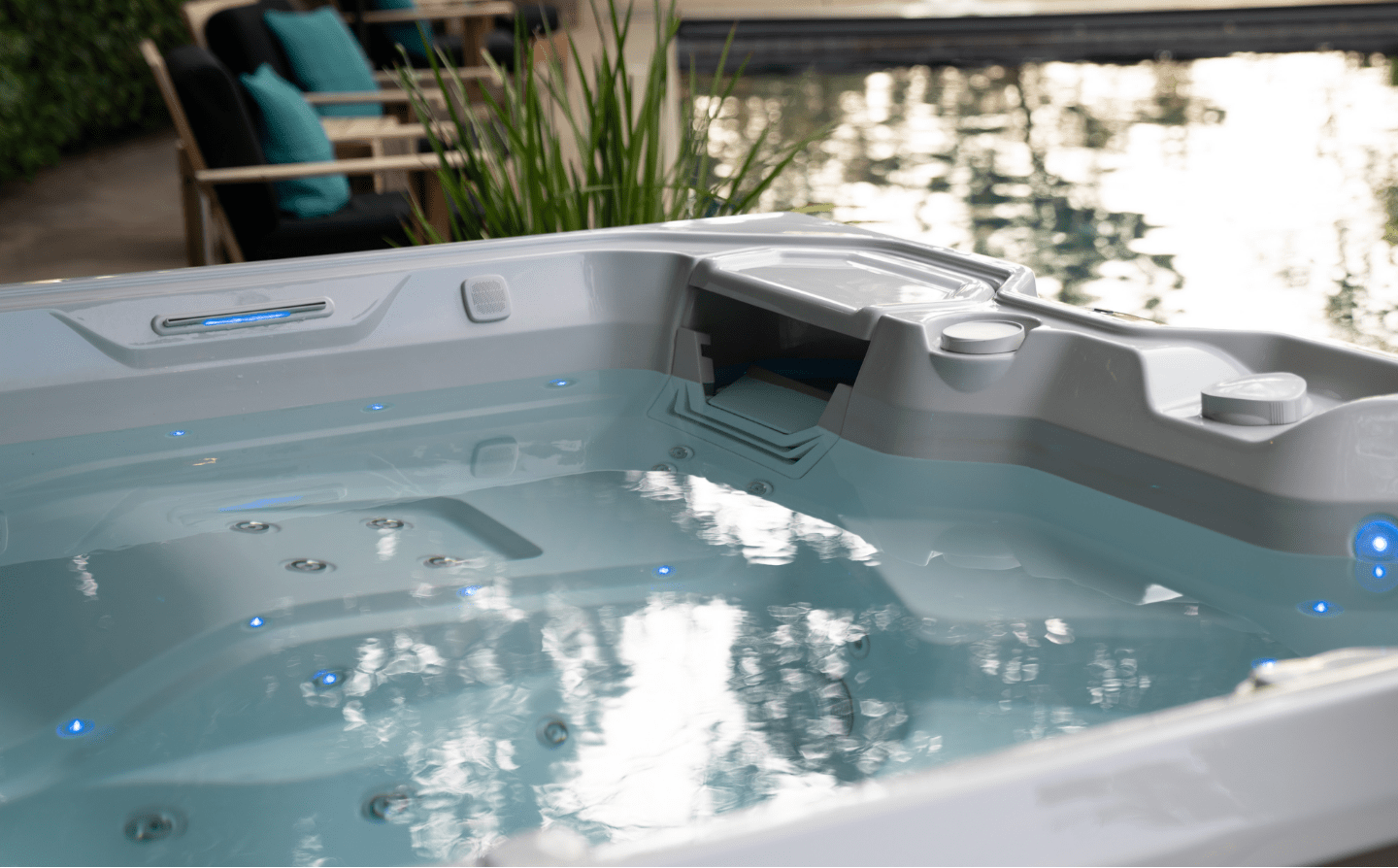 Only the best hot tub and swim spa brands Olympic Hot Tub