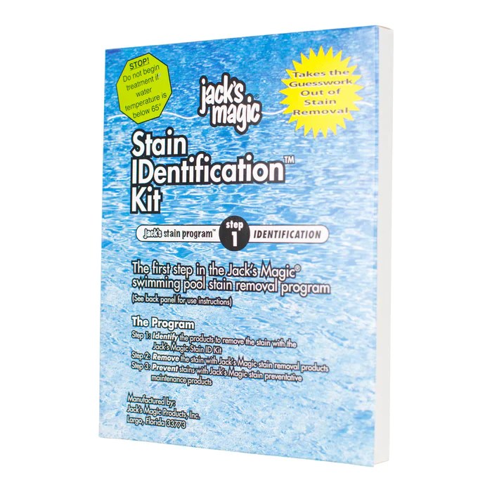 Jack's Magic Stain Identification Kit Olympic Pools