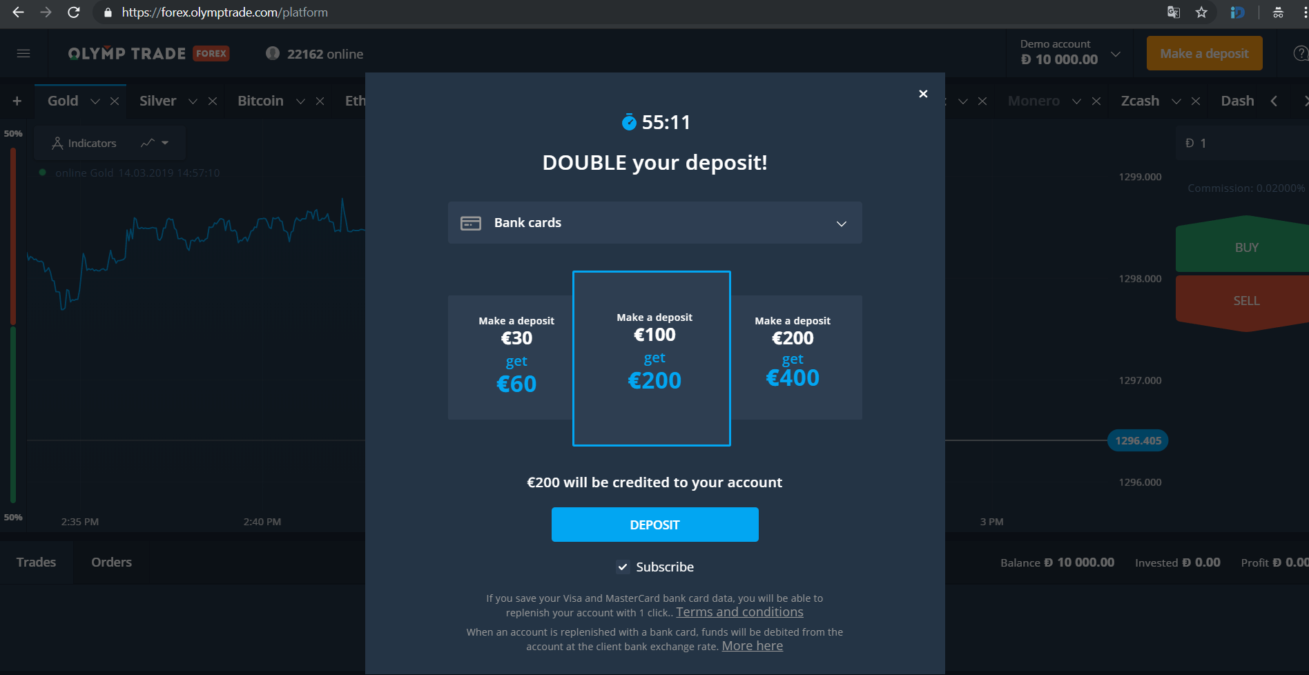 Olymp Trade broker Forex & Digital Options