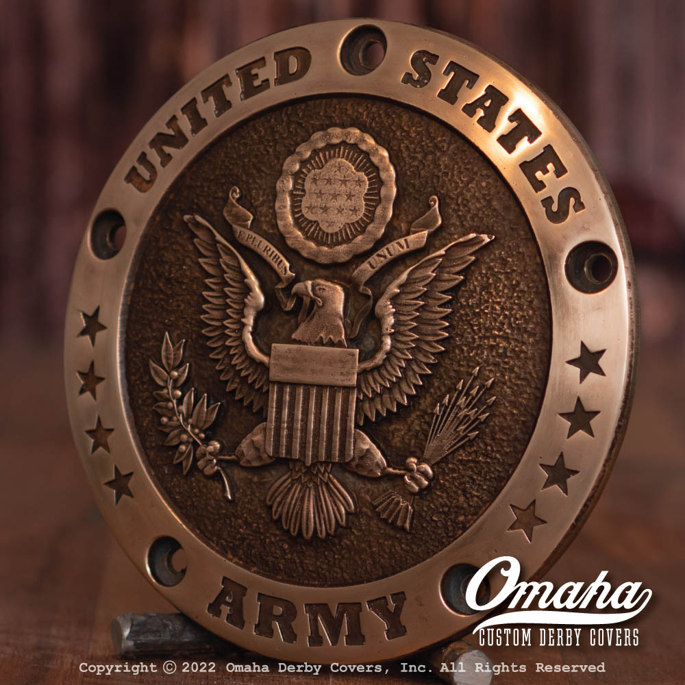 United States Army Custom Derby Cover Omaha Derby Covers
