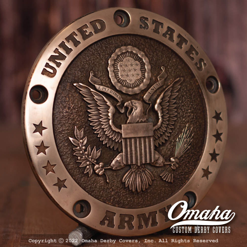 United States Army Custom Derby Cover Omaha Derby Covers