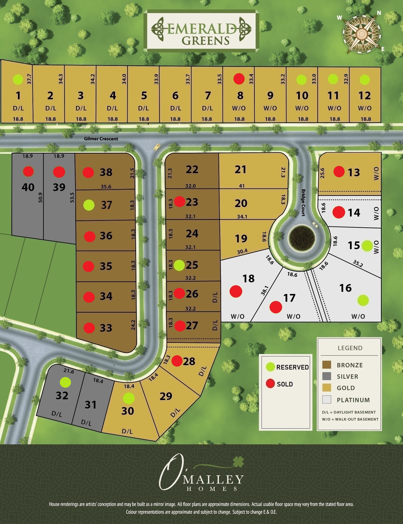 EMERALD GREENS O'malley Homes