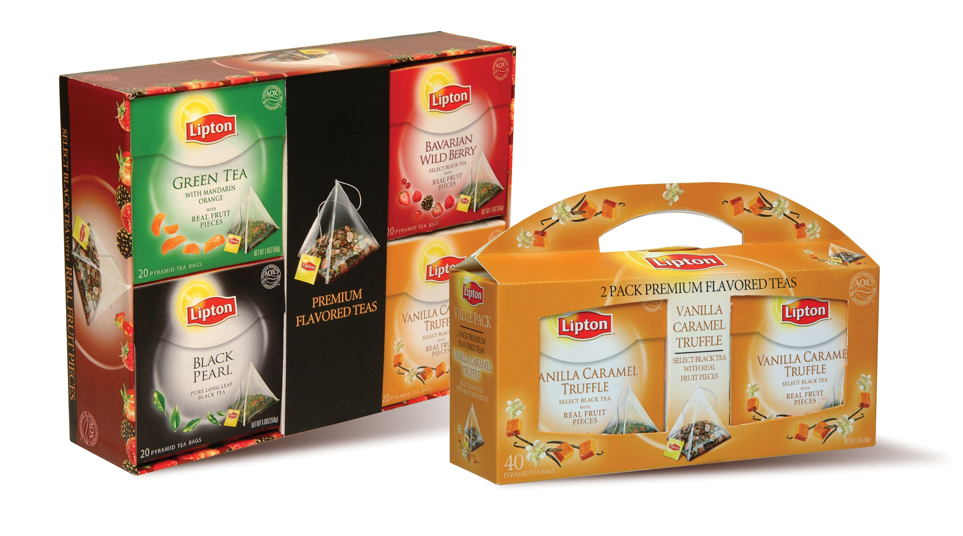 Lipton Premium Teas Gift Pack Design Omar Davis Design