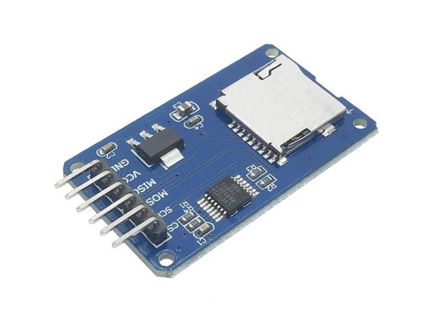 Micro SD Card Adapter with Level Shifter