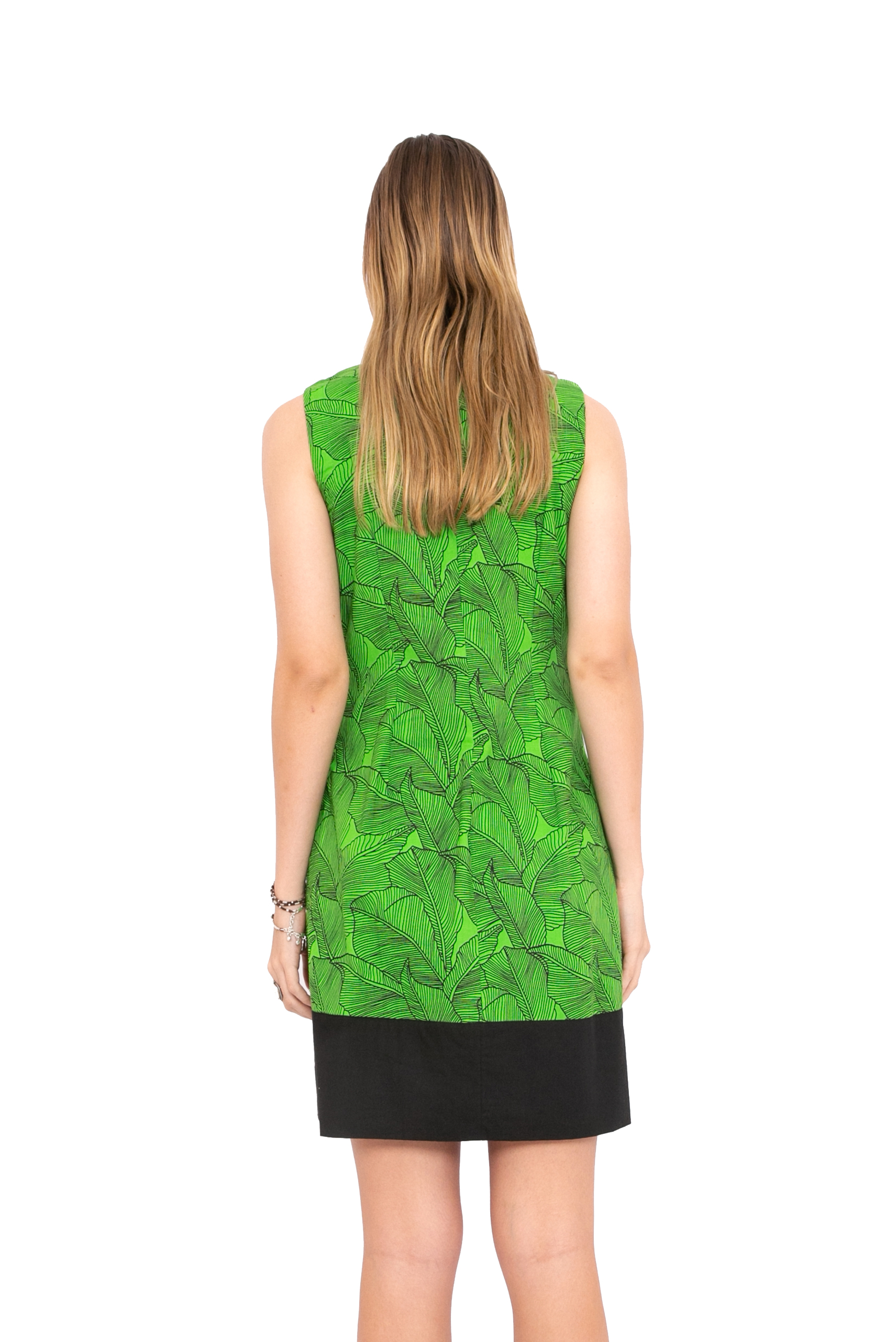 Millie Dress Green Leaf OM Designs