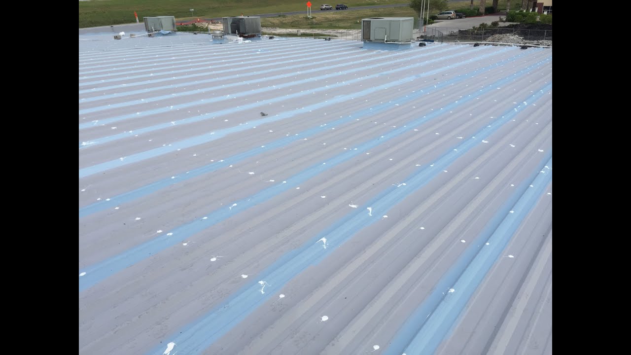 How long does it take Cromar Cromapol roof coating to.