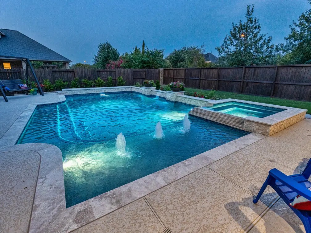 McGee Family Pool Pools Katy TX Custom Pool Builder