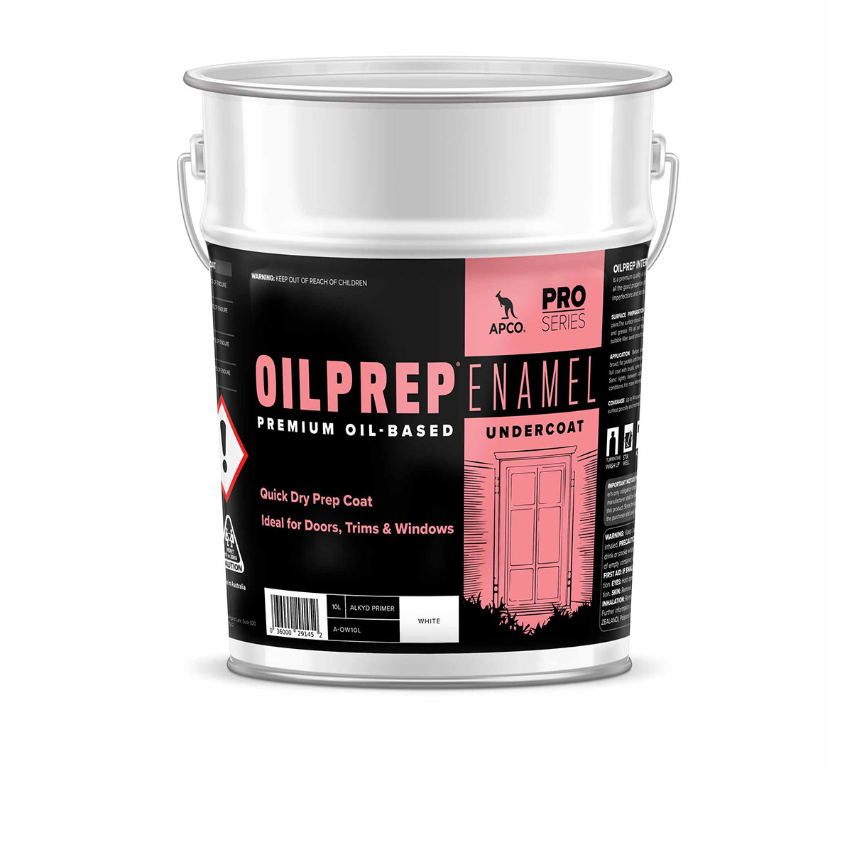 Pro Series OilPrep Oil Undercoat Interior/Exterior Data Sheets