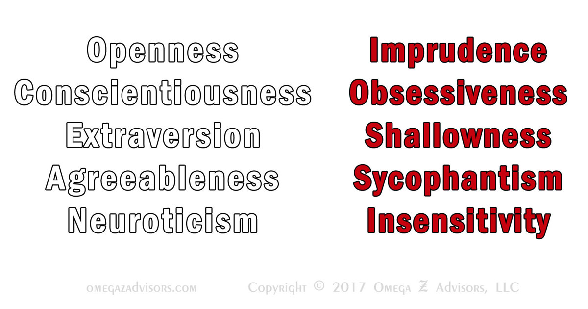 How to Use Bad Personality Traits to Assess Personalities