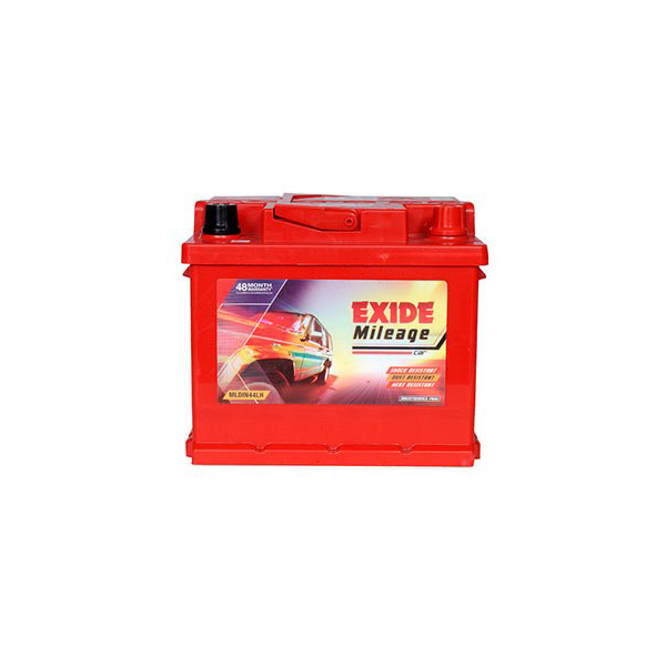 EXIDE MILEAGE MLDIN44R CAR BATTERY Om Electronics and Batteries Chennai