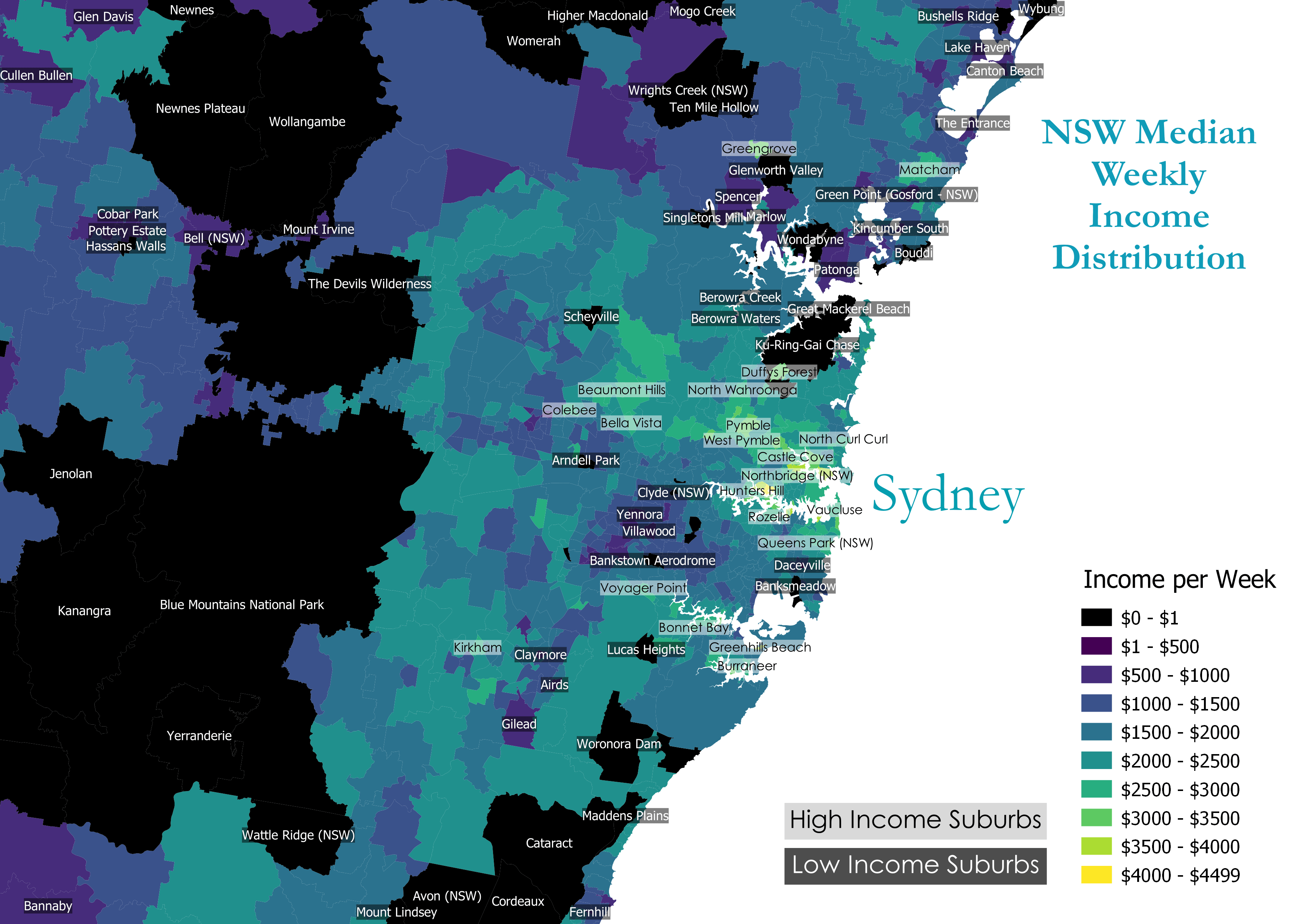 Visualising ABS Housing by Suburb Oscar Gardner Data