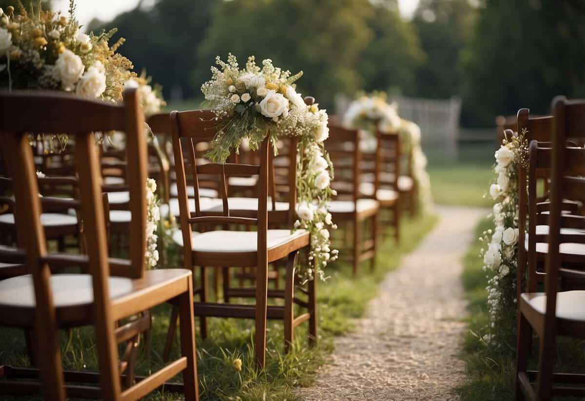 Wedding Aisle Chair Decoration Ideas Beautiful and BudgetFriendly